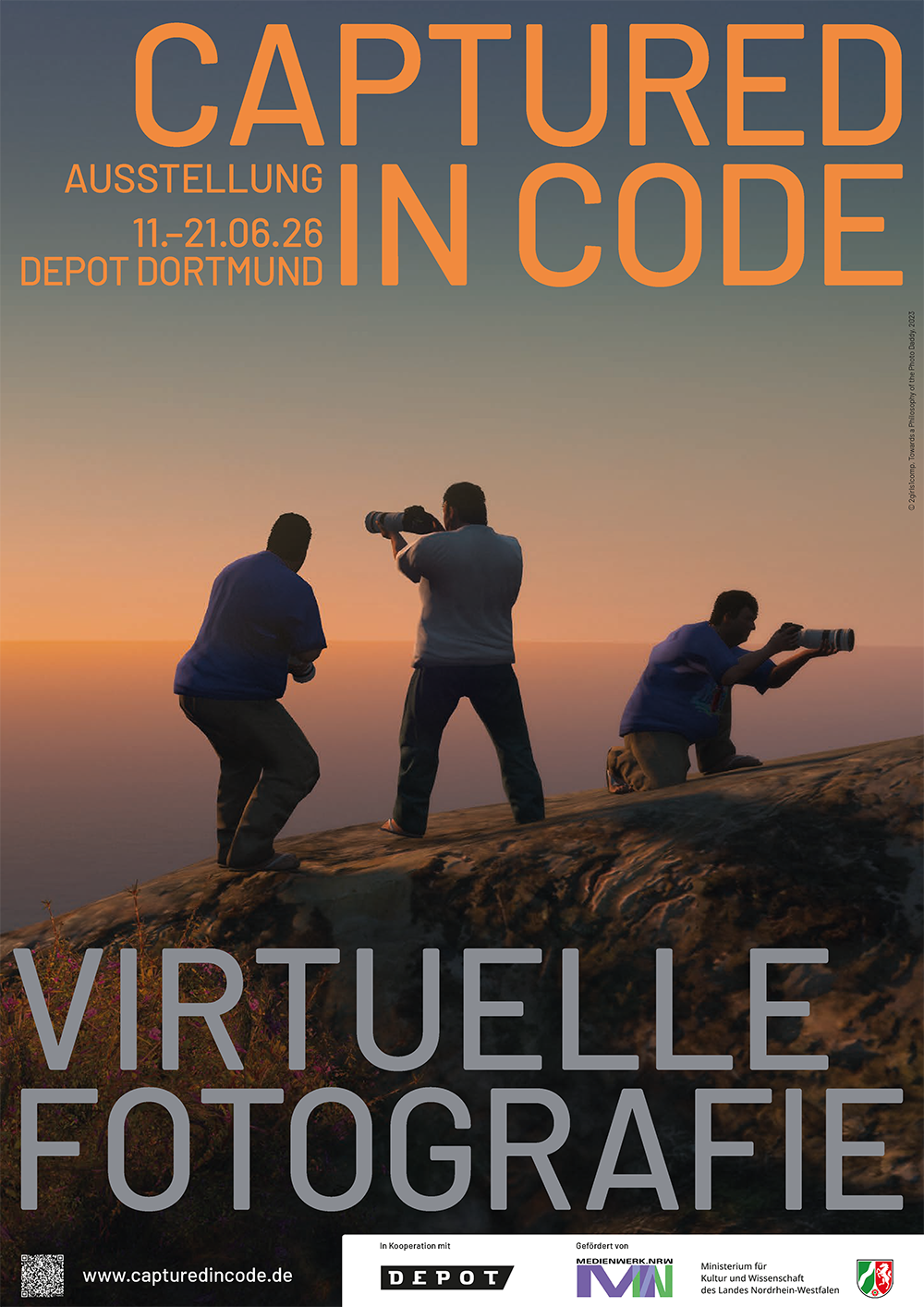 Captured in Code Plakat web